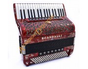 Scandalli Air III 37 key 96 bass 4 voice Scottish tuned Cassotto Tone Chamber accordion.  Midi expansion available.